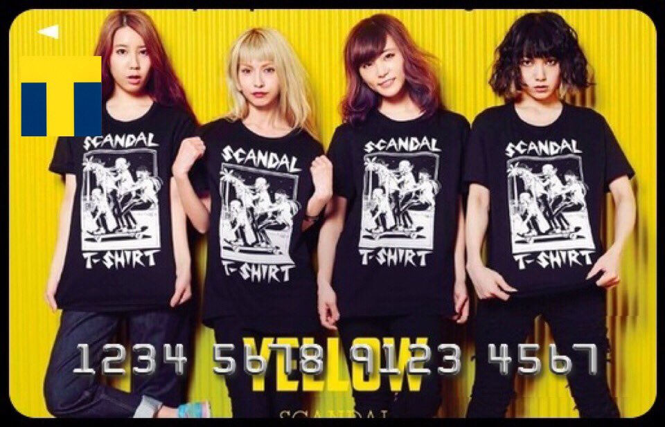mao_1210's tweet photo. やぱSCANDALのTポイントカード欲しいよね https://t.co/L2bblzEDpT