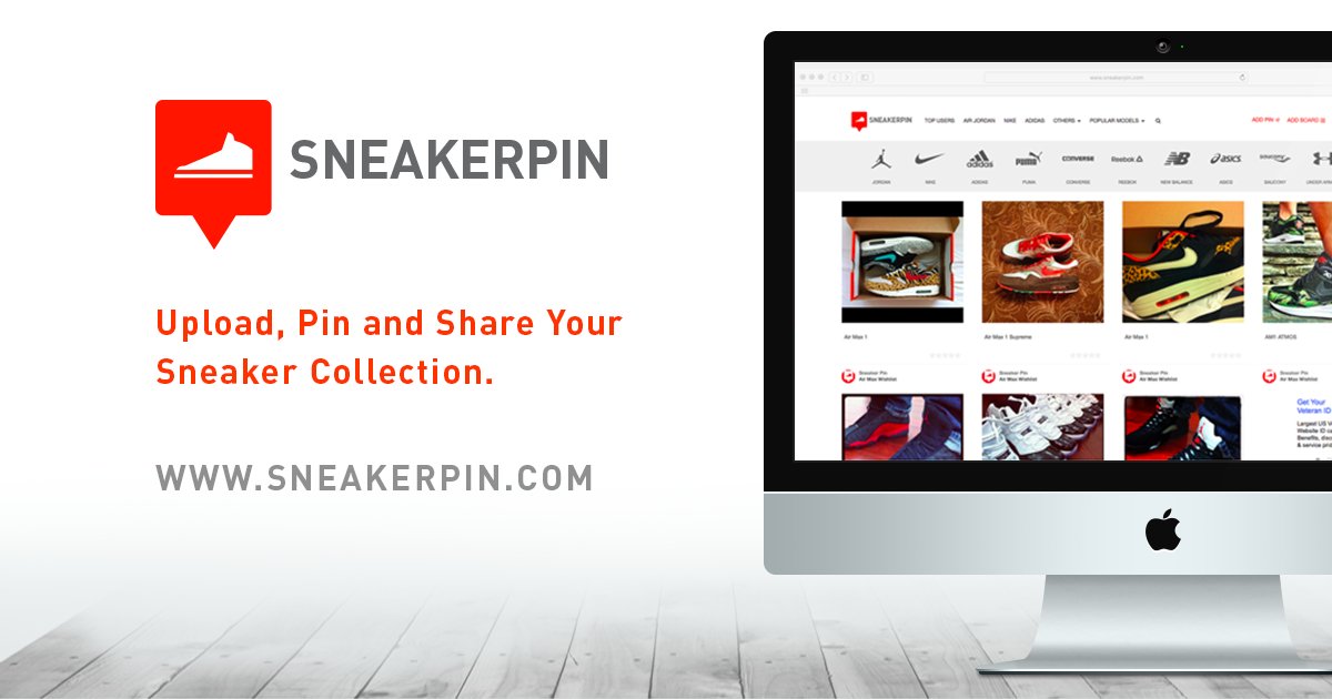 SneakerPin.com is a Pinterest-like social network for sneaker enthusiasts. sneakerpin.com