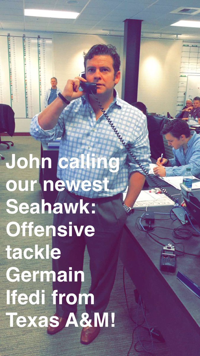 Seahawks's tweet image. Welcome to the Seahawks @GermainX1!

#SeahawksDraftClues #seahawksdraft