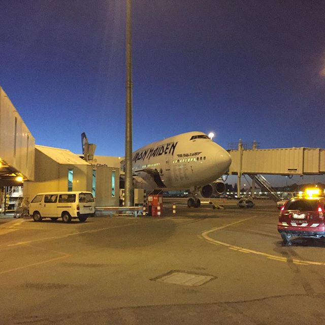 EdForceOneLog's tweet photo. Here I  am in Christchurch. Getting closer to #ACDC territory #EdForceOne https://t.co/ib2qrPur3P https://t.co/c8Nok30l3l