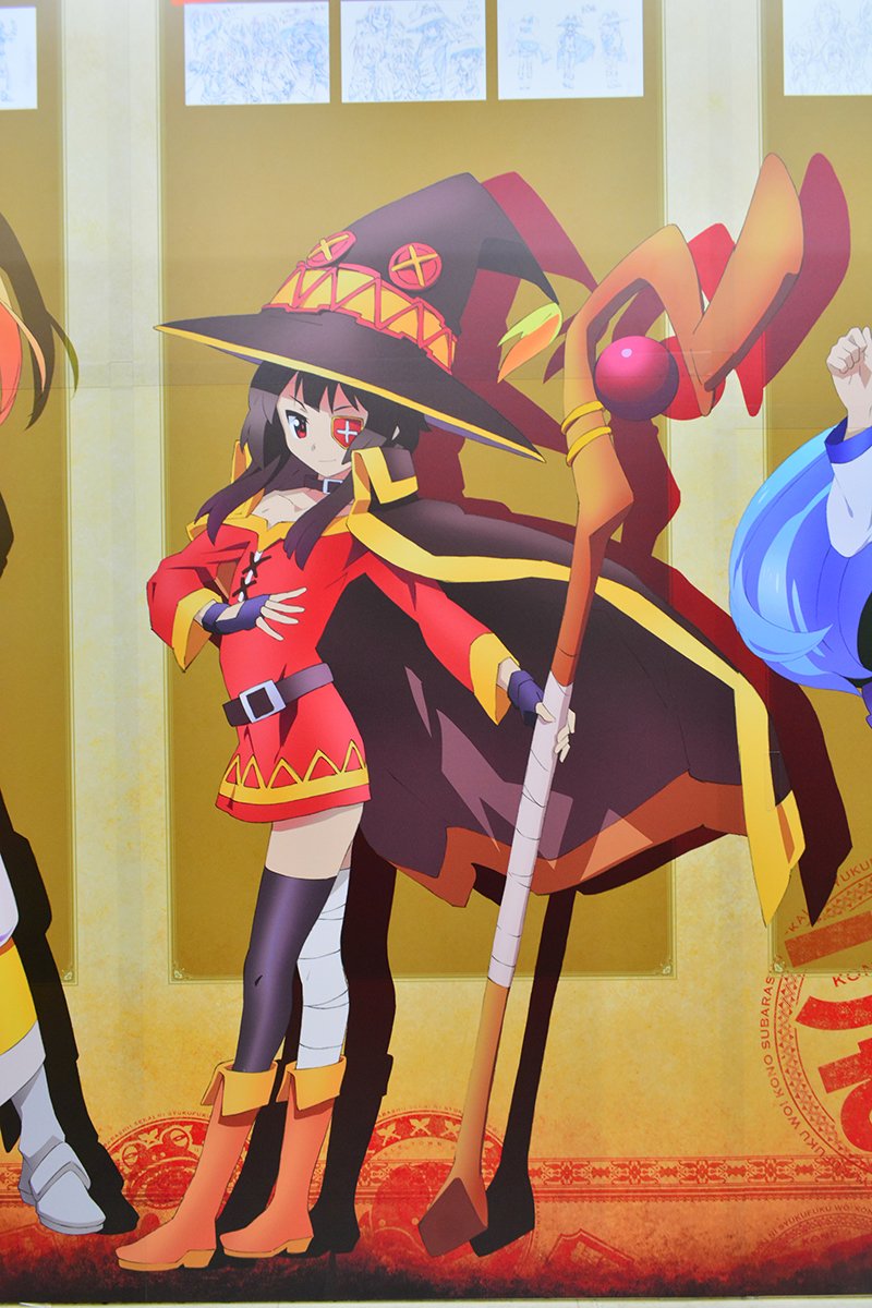 1up情報局 2話のめぐみんのセリフ いったい目が はアドリブだったんですね このすばミュージアムより T Co Tzz721snxr Akiba このすば