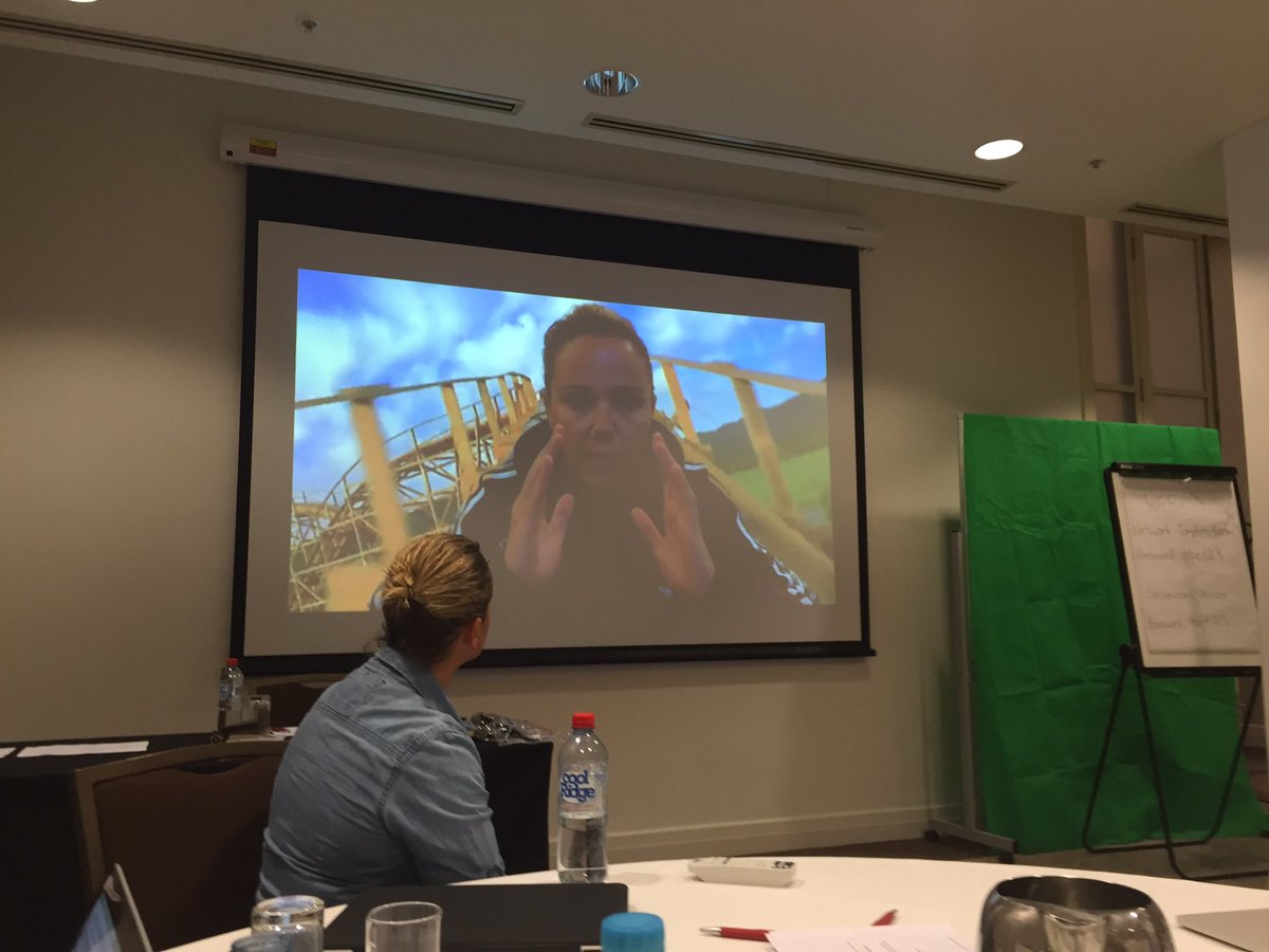 MrLeCornu's tweet photo. Christina has so many fantastic examples of simple &amp; effective #flippedlearning video content! #fliplearncon https://t.co/UlzGU5BIxV