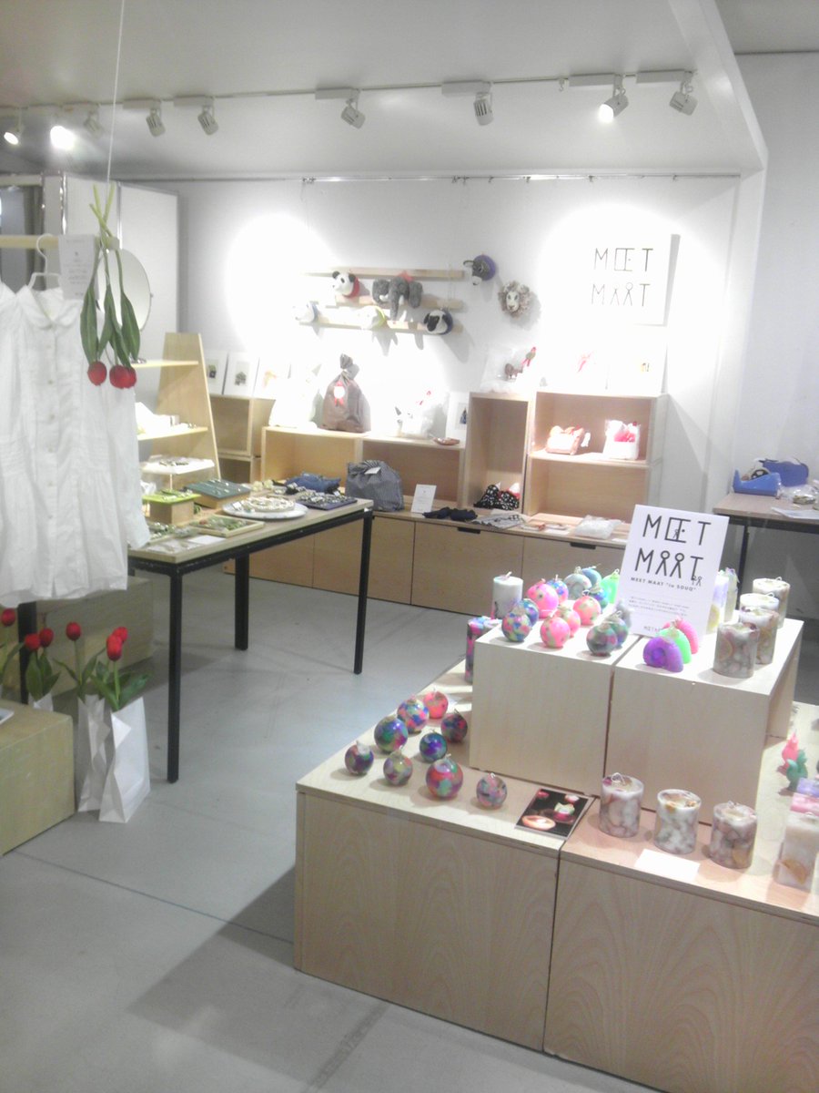chame_ke's tweet photo. 阪急うめだ10階中央街区１番小屋
MEET MAAT
3日目開催中です＾＾
#meetmaat https://t.co/f47L2djWUA
