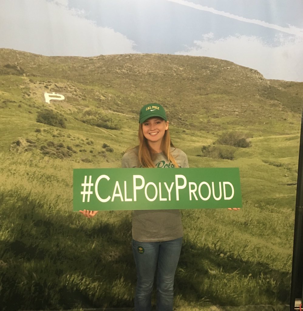 dhsdecisions16's tweet photo. Meghan Butler will be majoring in Business Administration at Cal Poly San Luis Obispo 💛💚 https://t.co/vOMEgpMGAF