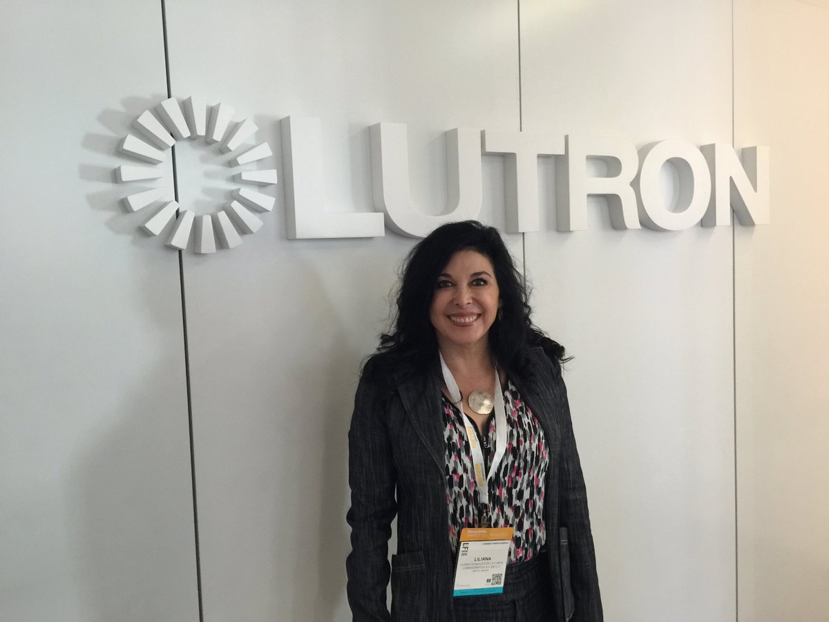 Luminografica's tweet photo. #LFI2016 #lightfair2016 #Lutron y #Luminografica presente https://t.co/twnISEHwtE