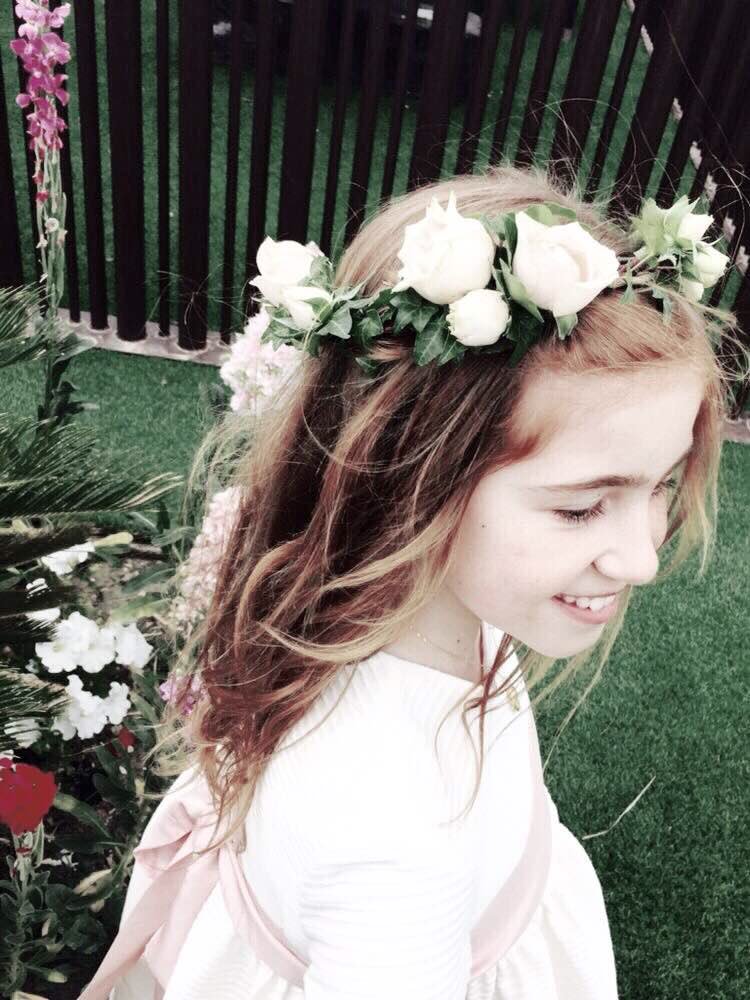 Grace_Novias's tweet photo. Detalles en #corona de #flores naturales frescas para primera #Comunion2016
We #love #flowerscrown https://t.co/1VRaVrMbas