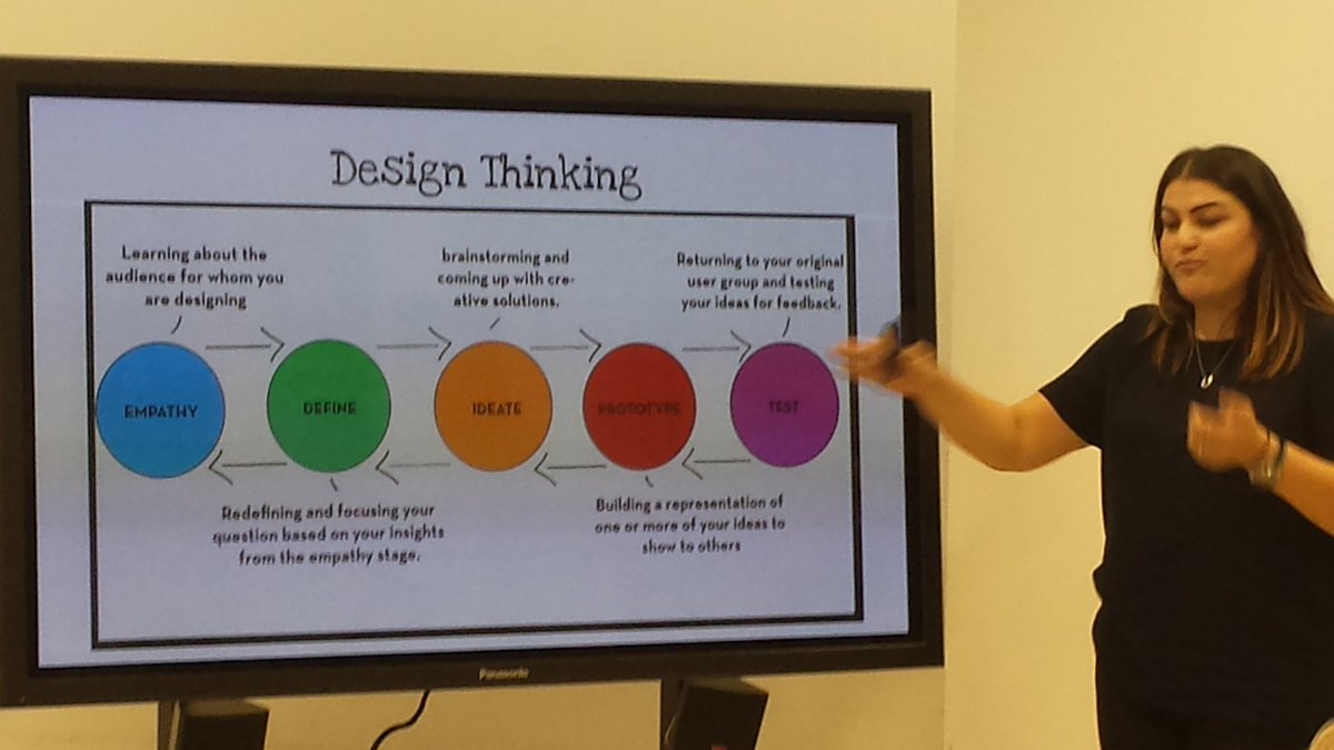 JoachimCohen123's tweet image. @ZeinaChalich inspiring minds implementing design thinking in the #makerspace #teachlearn16 awesome!