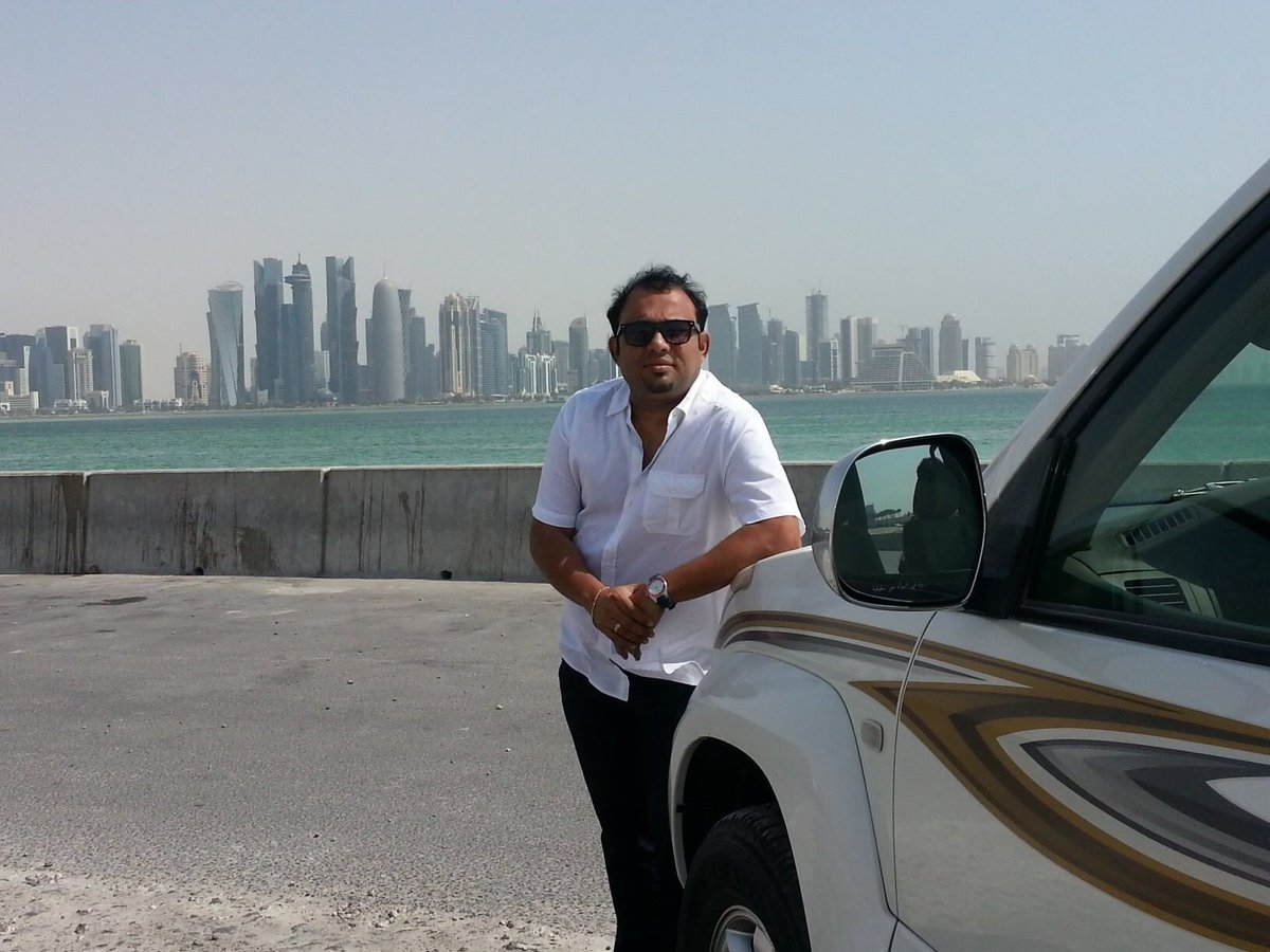 In Doha sky line