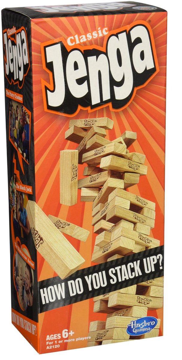 Amazonsta's tweet photo. It's the classic block-stacking, stack-crashing game of Jenga
https://t.co/4eRNsRGyfK https://t.co/ealXm1Wt2S