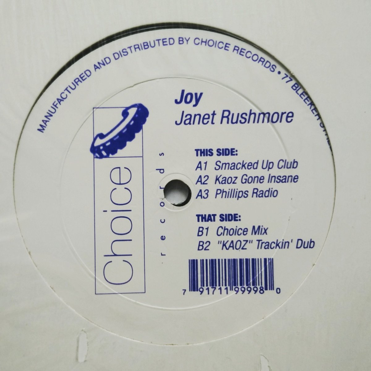 The soulful house sounds of 1994 Janet Rushmore "Joy" Smack and Kerri Chandler on the remix #garagemusic