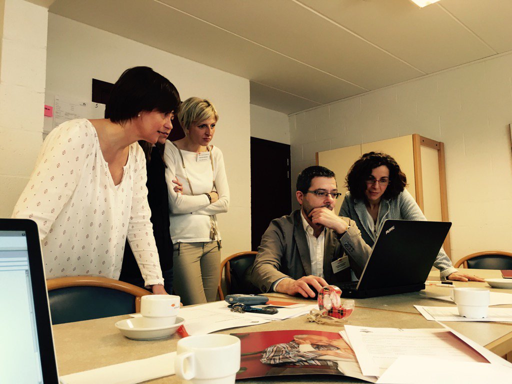 tdgroote's tweet photo. Workgroup paperless (pre)admission at #armonea #charmesenfamennes #gettingthere https://t.co/AQslSuTvEf
