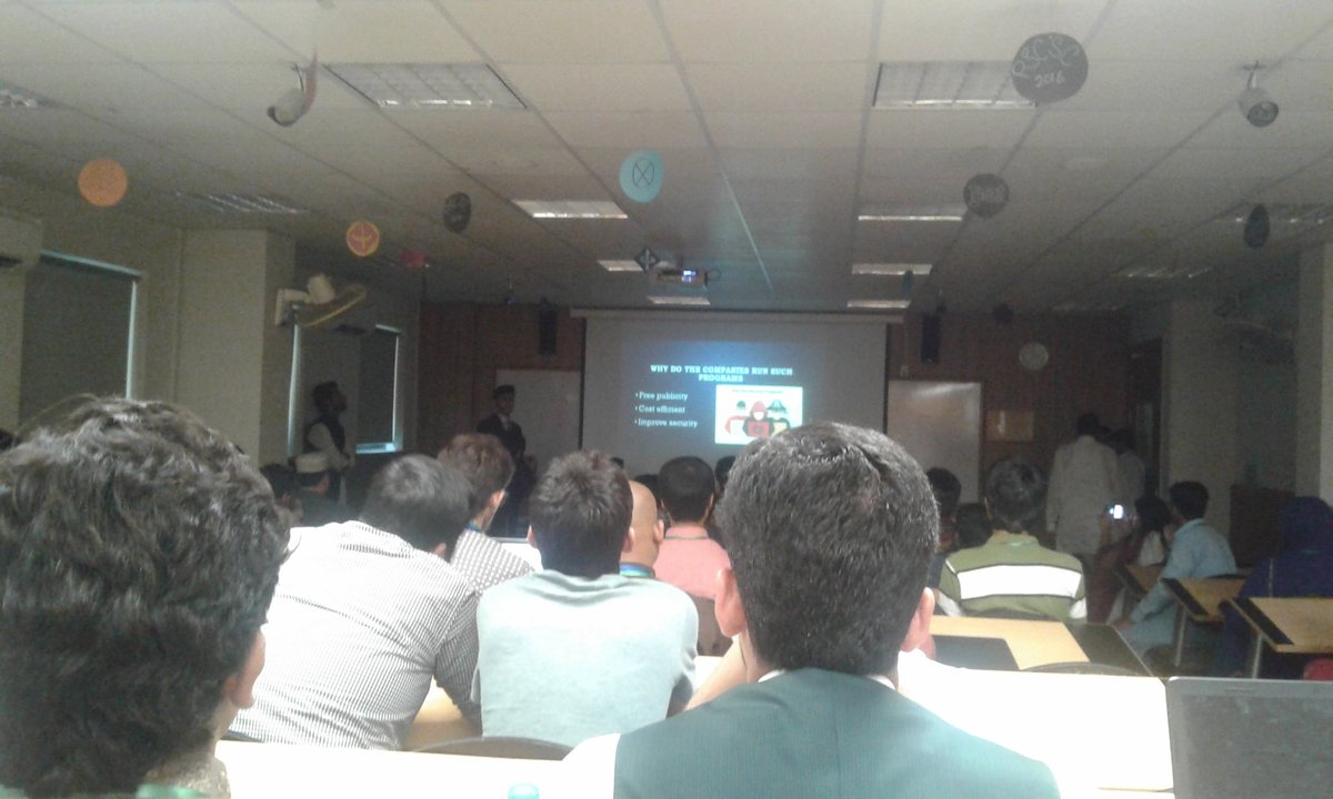 IEEEPSCSC's tweet photo. Ethical hacking :-)
#CYBERSECURITY
#PSCSC'16
#PROUDHOSTS
#IEEEfamily https://t.co/W90Cd3qi1s