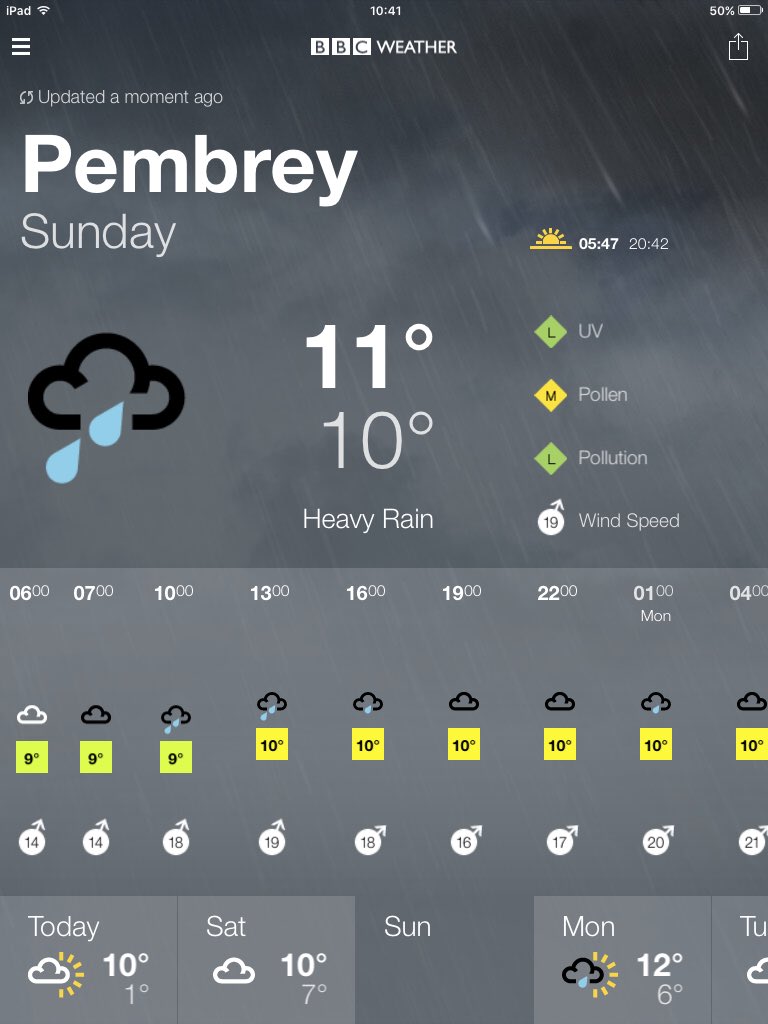 sam_jones2001's tweet photo. @SwiftRallycross @BritishRallyx Its looking like its gonna be a wet one! 🌧 #Rallycross https://t.co/wbDxYXzkND