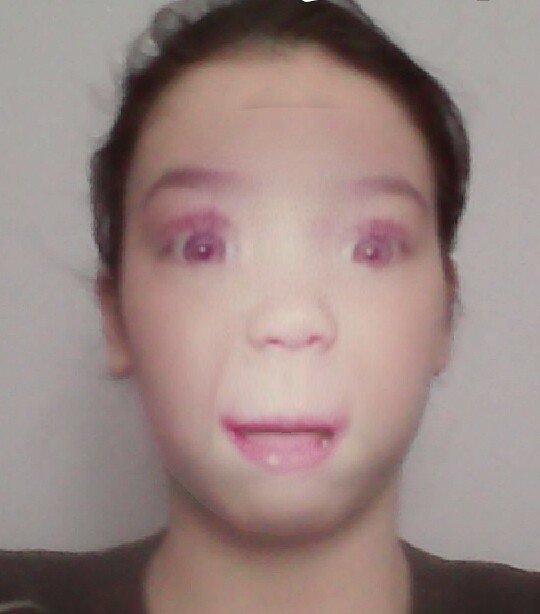 AlissiaPerry's tweet photo. Why i try to faceswipe @katyperry 's baby face w/ me? 😂 #Sorry https://t.co/XLibDe4diA