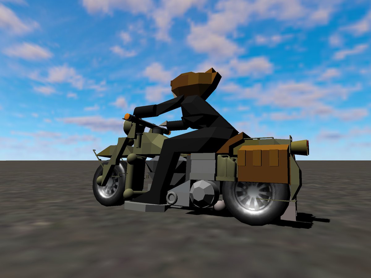 不二子バイク #battlecarcraft #ルパン三世 #昭和の日 #のっぺらぼう