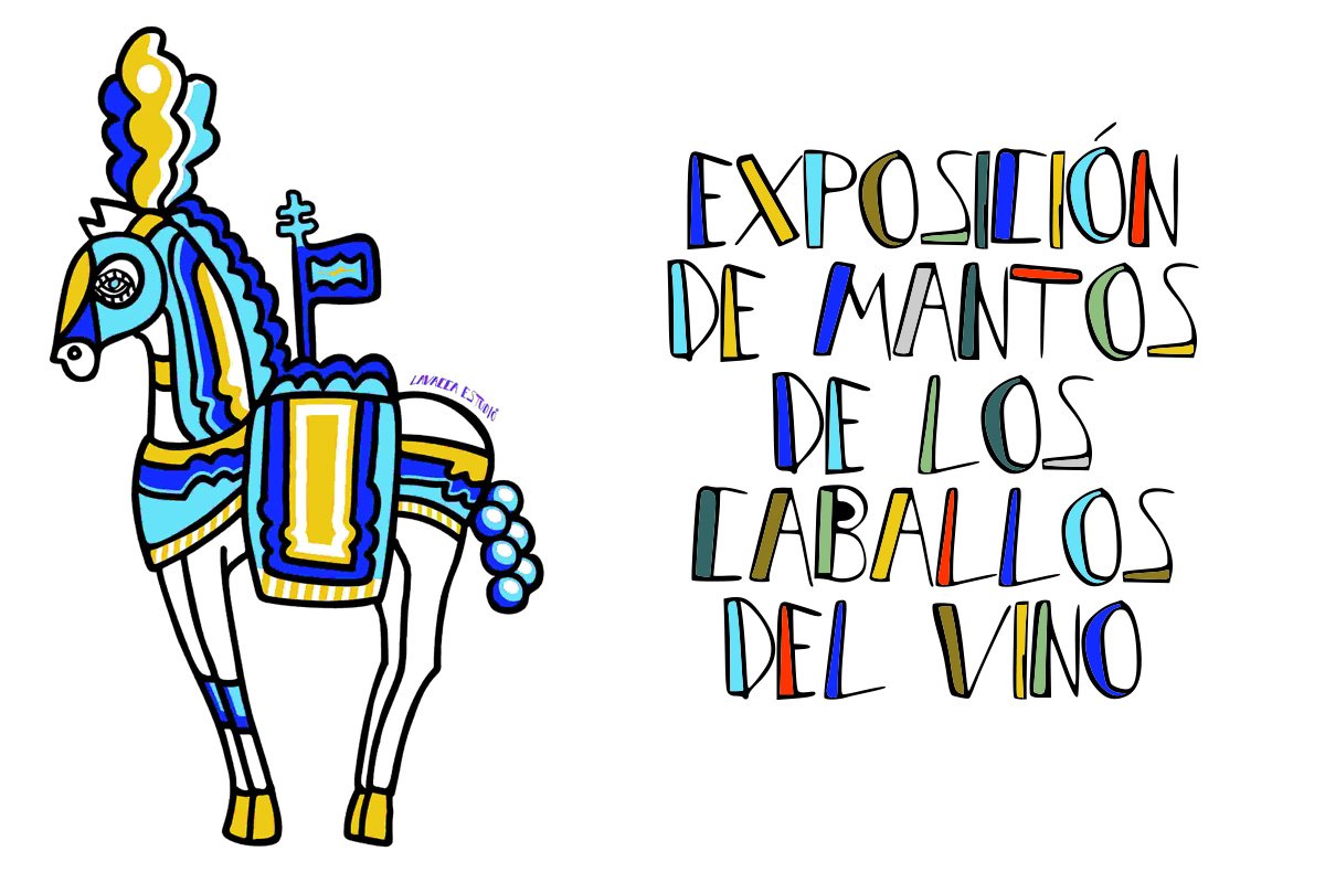 Ya puedes conocer los lugares de exposición de los mantos de los <a href="/caballosdelvino/">Caballos del Vino</a>. Entra en:bit.ly/expomantos16