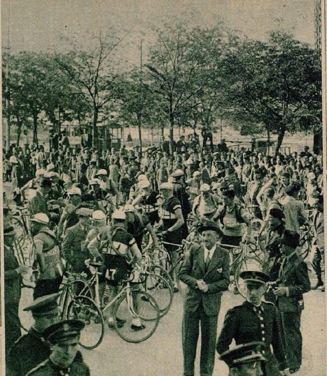 Hoy hace 81 años nació La Vuelta a España. Allí ya estaban las bicis BH y Gustave Deloor ganó con una BH #ciclismo