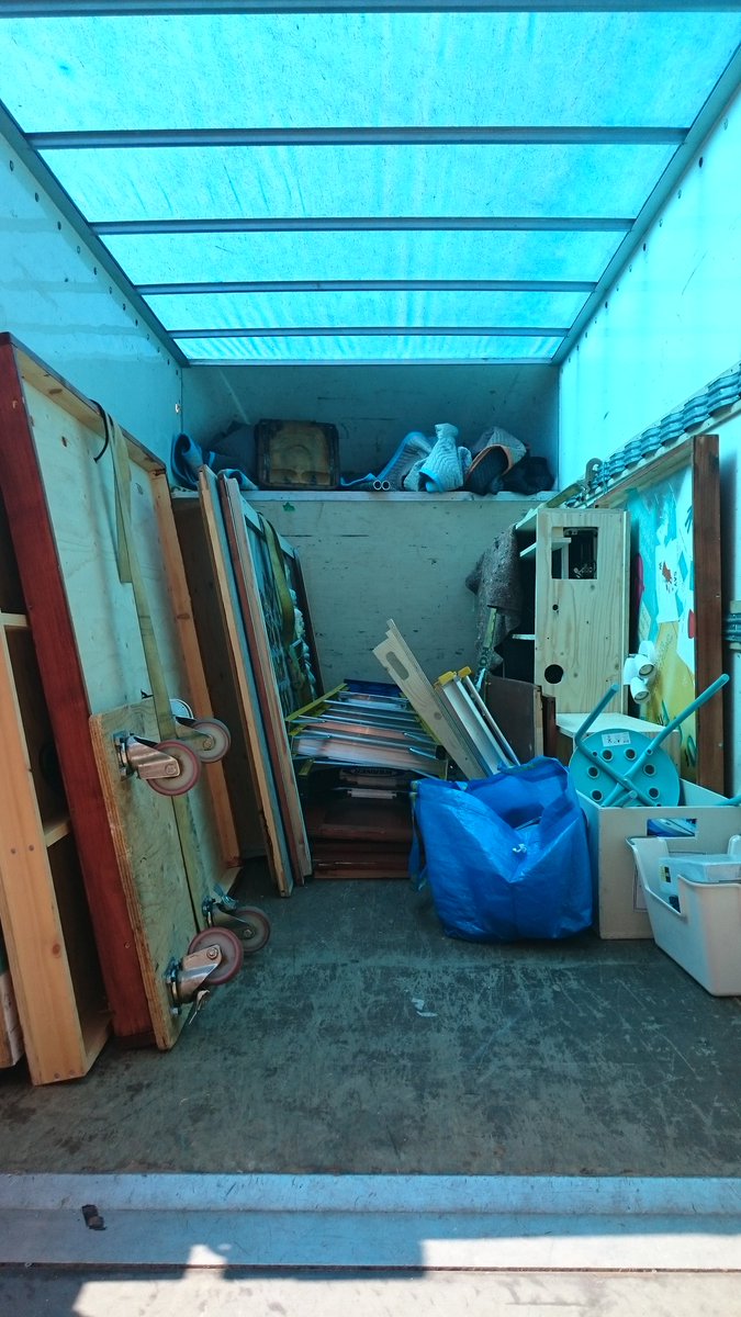 Last move on the tour and typically the best pack! #otherworldwardrobes #Birminghamlibraries <a href="/BhamCityCouncil/">Birmingham City Council</a>