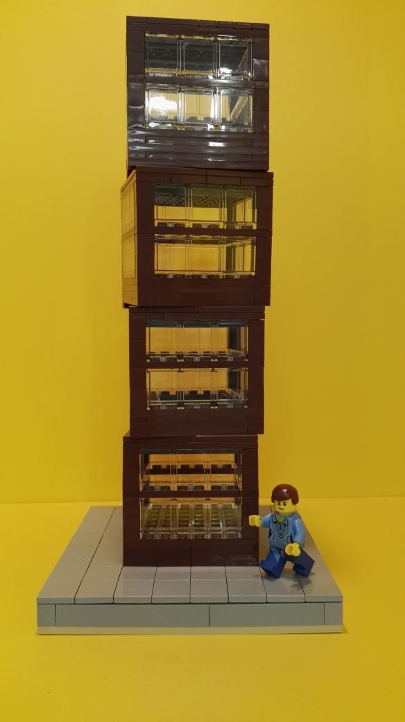 galegory's tweet photo. Versión legolizada de "l'estel ferit" realizada por Didier Burtin. https://t.co/sFcqF4ZK9d