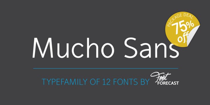FreeTypography's tweet image. 75% OFF! Get a perfect font with a perfect contrast.: Mucho Sans freetypography.com/news/mucho-san… #typography #freefont