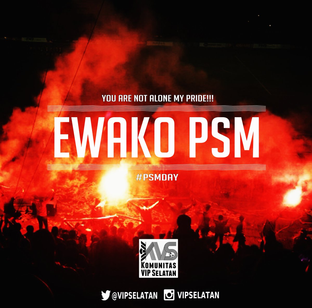 VIPSelatan's tweet photo. You are not alone my pride!!! #EwakoPSM https://t.co/o7f5xIQ3x6