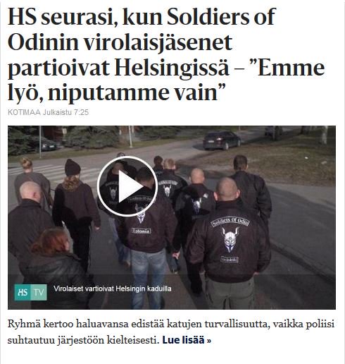 JyriKomulainen's tweet photo. Otsikoiden valossa on enemmänkin aihetta kuin vain #vihapuhe @kirkko_evl. #nippuside #turvallisuus #SoldiersOfOdin https://t.co/XvkUSKvD6S