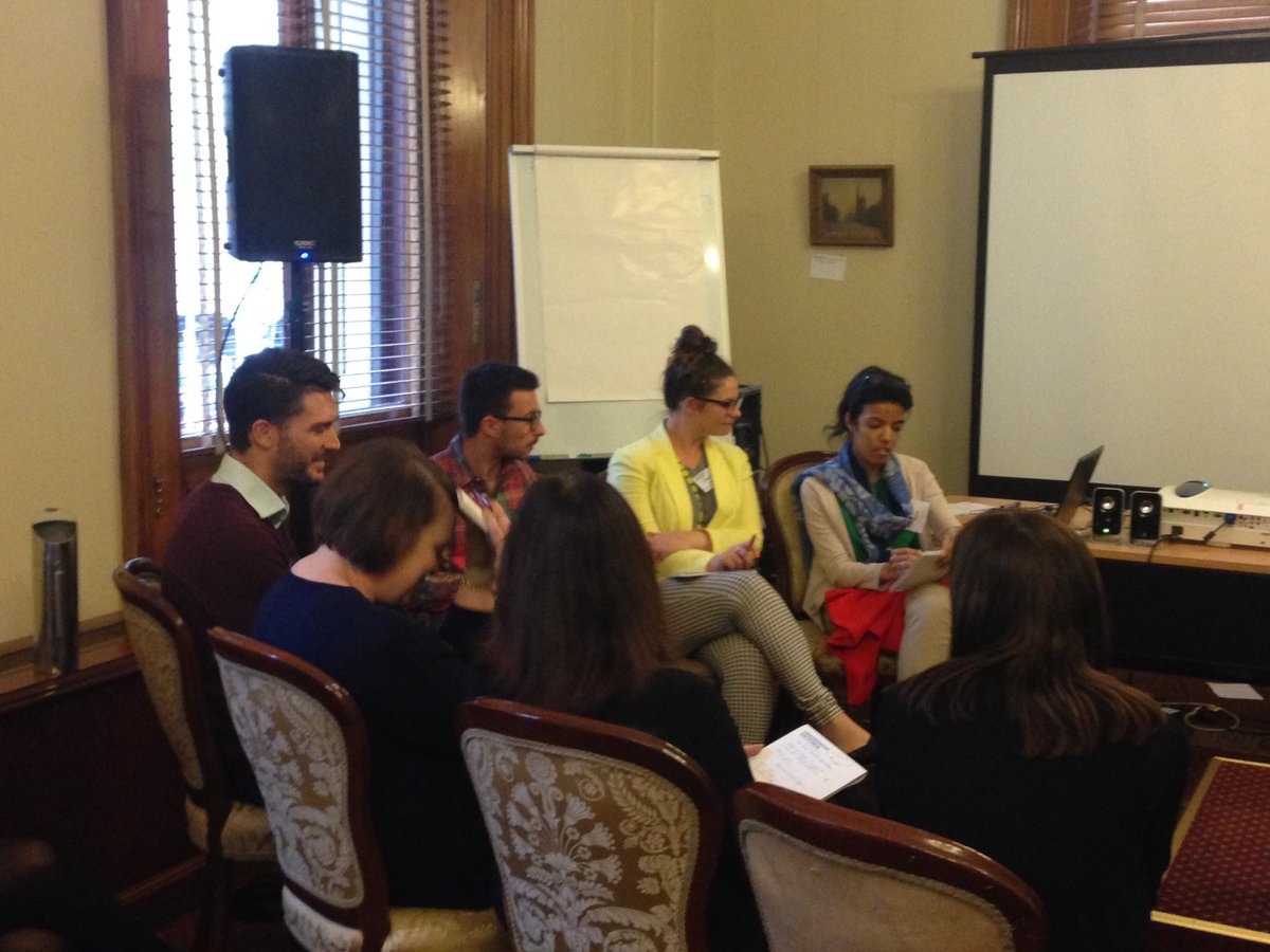 SayaLorback's tweet photo. History, Eurovision, doughnuts, leadership, ethics- TheGreatDebate #IgnitingLeadership @LeadVic https://t.co/IvO8VfbMFR