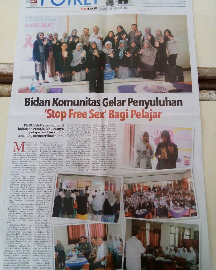 Bidan komunitas gelar penyuluhan "Stop Free Sex Bagi Pelajar" <a href="/Harian/">harian</a> Umum Berita Cianjur