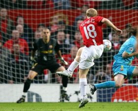 theunitedend's tweet image. On this day in 2008, Sir Paul Scholes did this... #MUFC #GGMU