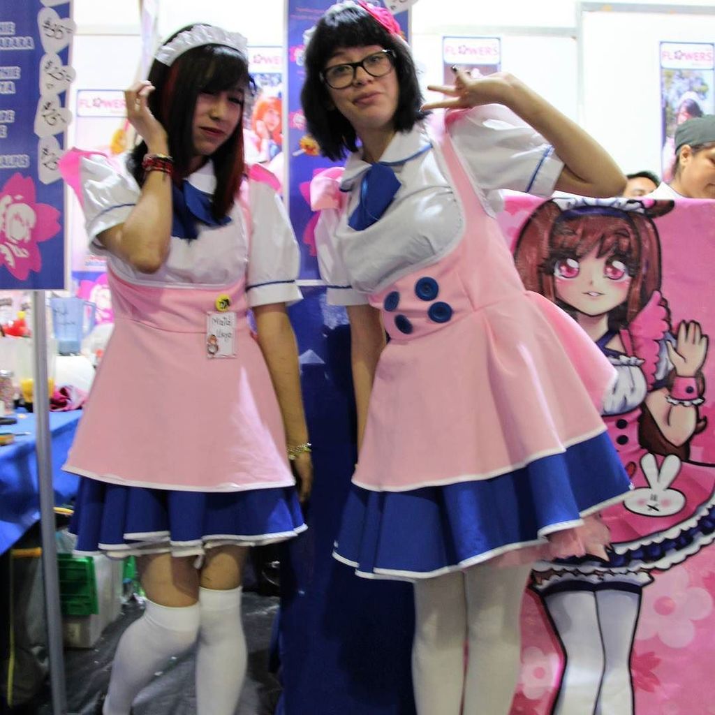 Blog_CulturaPop's tweet photo. Maid Cafe in JFest 2016! #jpop #jfest #japan #cosplayer #maid #cafe #bcpgirl #bgcpop https://t.co/UxjarcLuBL https://t.co/bQEe0fBJHP