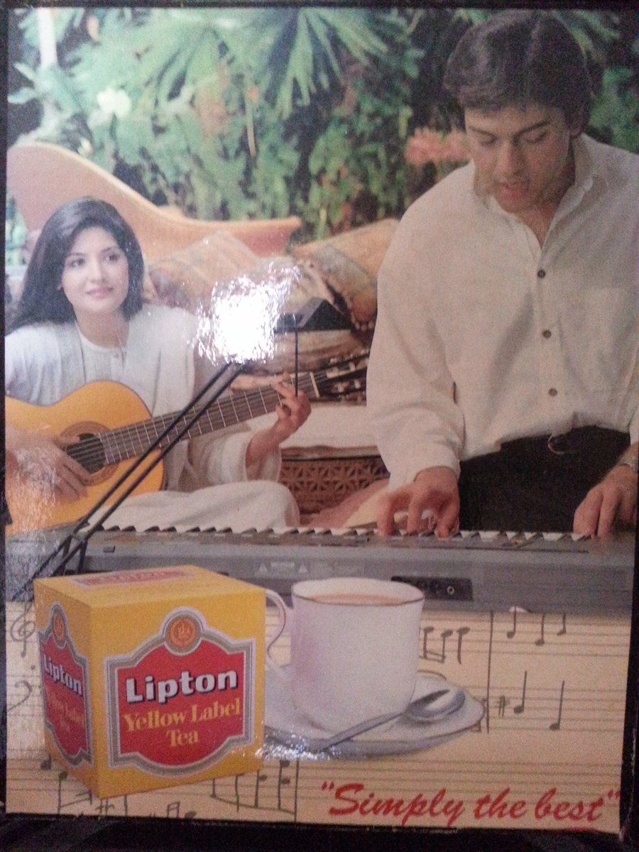 zoheb_hassan's tweet photo. Nazia and Zoheb were the first popstars to endorse Lipton Yellow Label Tea in Pakistan.
@Lipton @UnileverWorld https://t.co/yrVANPzDgH