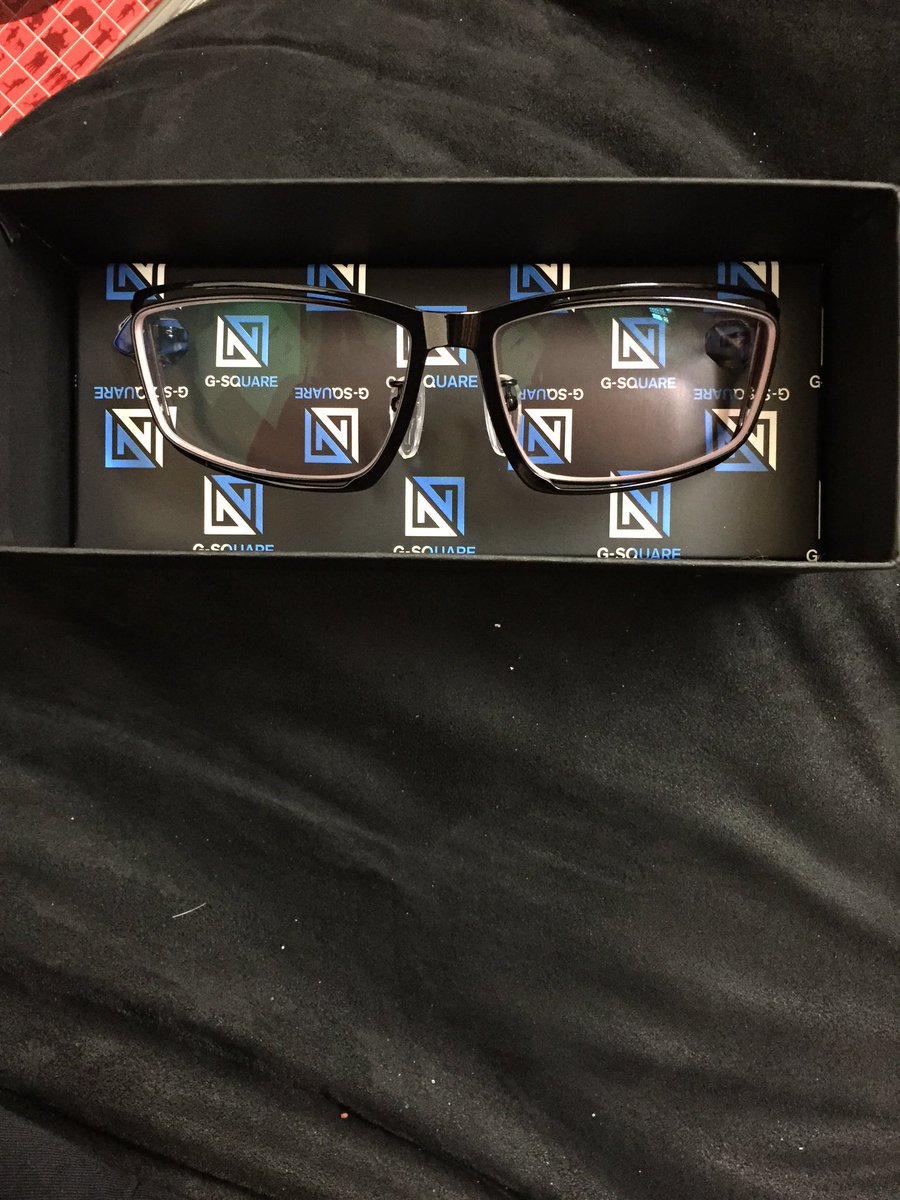 ニデックさんからブルーライトカット眼鏡(G-SQUARE アイウェア