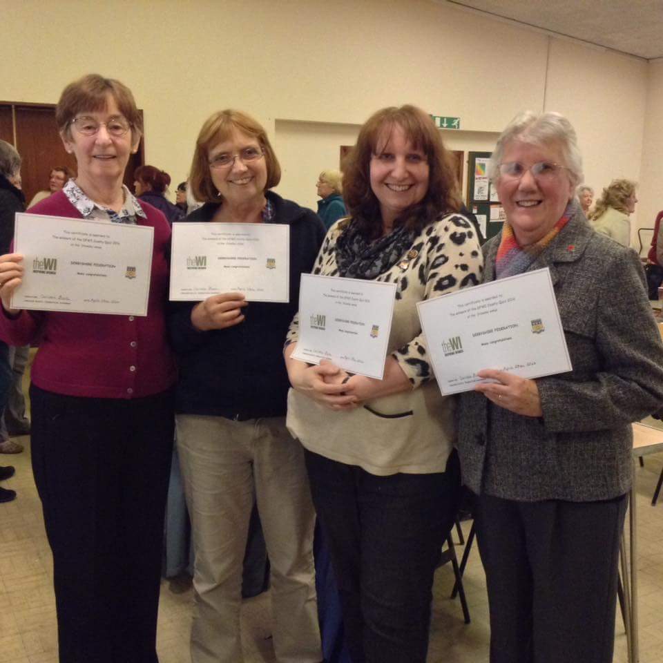 Team "Tupton Tygers" winning at Staveley last night.