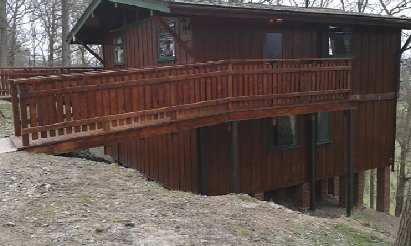 GarethPughSFB's tweet photo. Recently supplied steelwork for a balcony at @PenllwynLodges https://t.co/uAXDcCOfws
