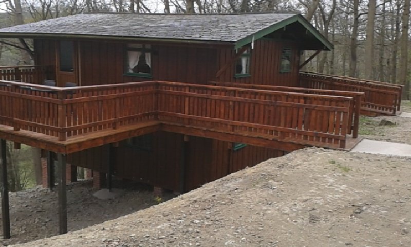 GarethPughSFB's tweet photo. Recently supplied steelwork for a balcony at @PenllwynLodges https://t.co/uAXDcCOfws