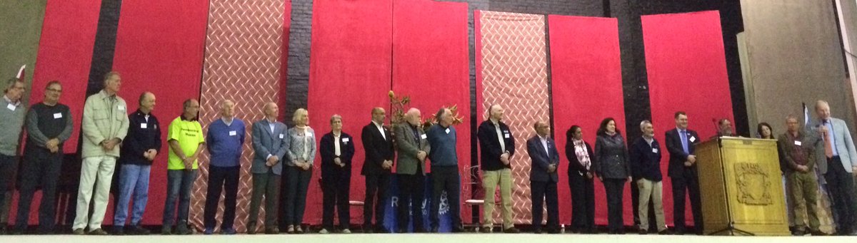 Meet the new leadership team. All the best to you all! #d9350conference