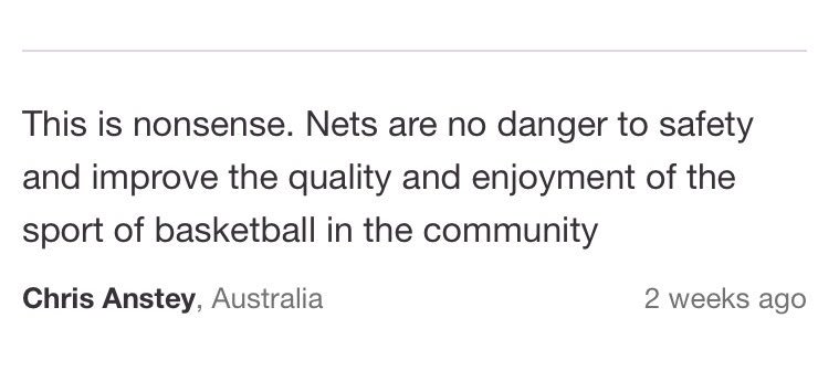 AlleyHoopsMelb's tweet photo. #bringbackthenets thx for the support @ChrisAnstey13 @AndrewGaze10 presenting our cause to @YarraCouncil on Monday https://t.co/RmGN3Boch8