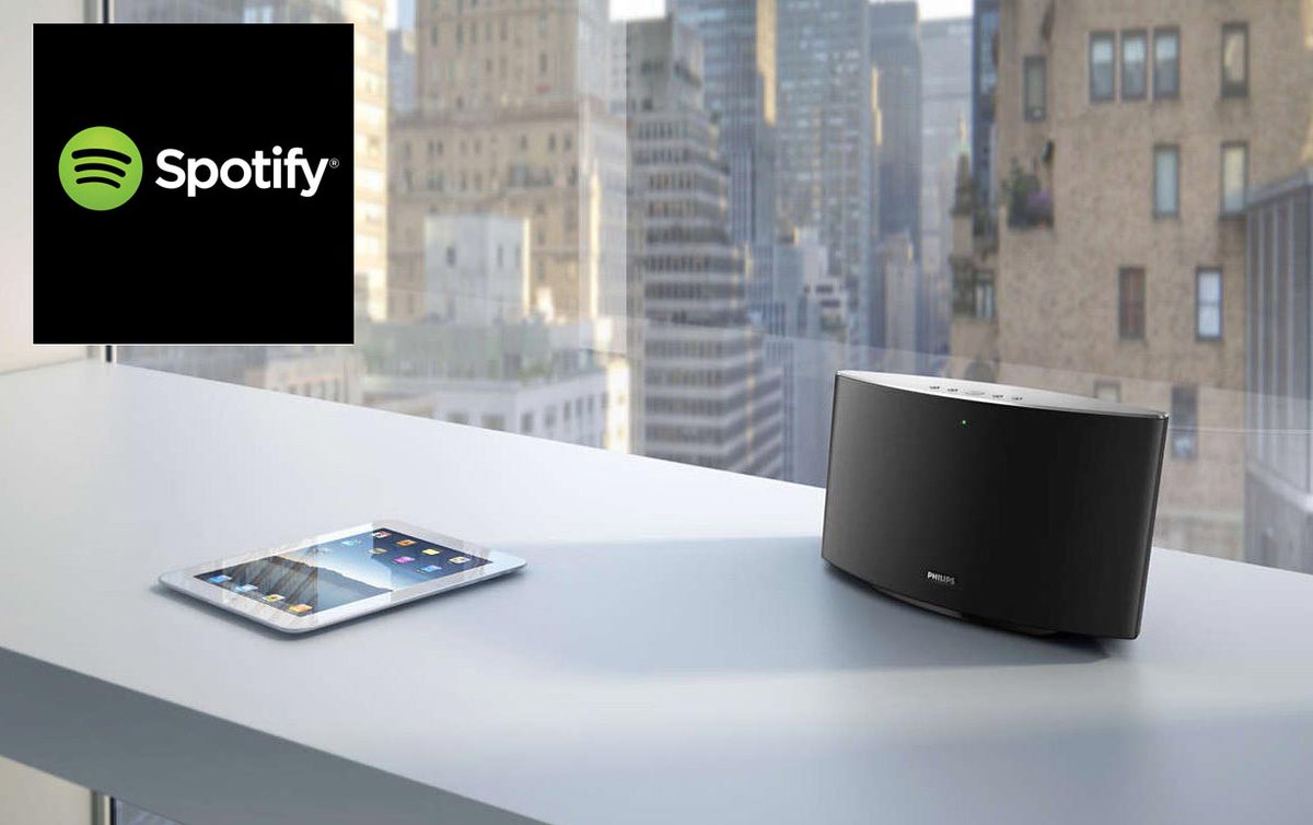ddldirect's tweet image. This Philips Wireless Speaker with @Spotify connect only £54.95 inc Delivery. Fast Delivery. goo.gl/vGvb3k