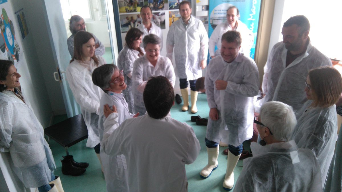 Marbiotech29's tweet photo. Réunion d'avancement du projet #MARBiotech à Aquastream le 26-04 avec la présence des volets MER et SANTE. https://t.co/jo9zuwRtmI