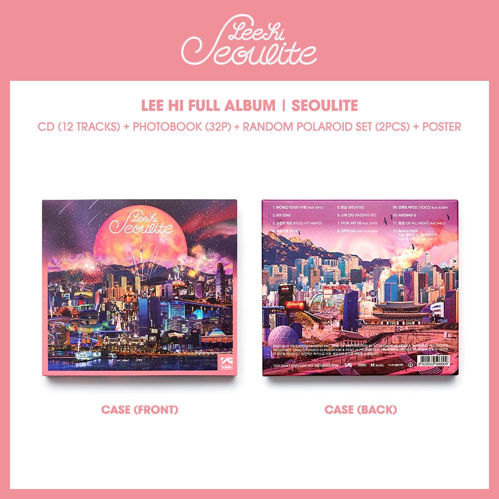 LEE HI Lee Seoulite Hi - Full Album SEOULITE、日本アルバム イ