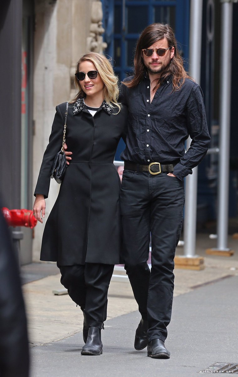 Agroness's tweet photo. [PICS] Candids of Dianna Agron with Winston Marshall in NYC https://t.co/J7GrNAAlND https://t.co/NFLjSQEYTB