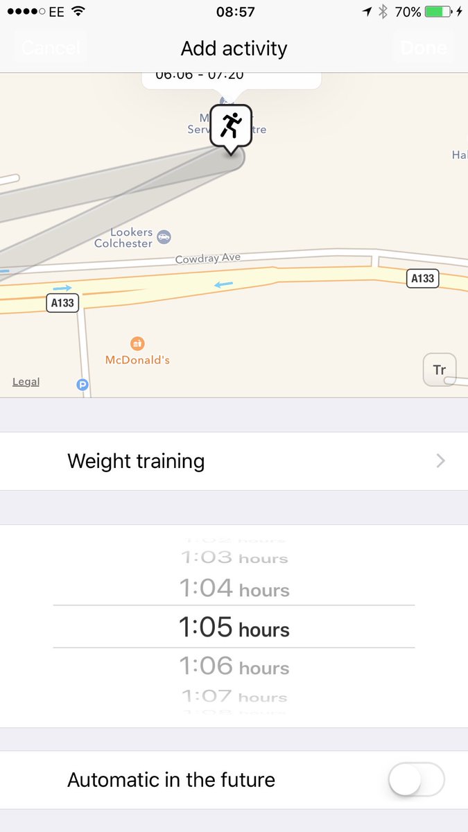 RosieMaySutton's tweet photo. @movesapp I can't seem to add any activity all of a sudden, worked fine beginning of the week?? https://t.co/66taL2q3cp