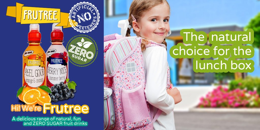 IcelandFoods's tweet photo. Fruity Frutree is the perfect drink to pop into the kids' lunchboxes! 😋 https://t.co/l8aYrD8Owl