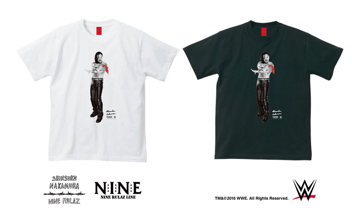 Wwe Japan على تويتر Wwe Pop Up Shop 販売アイテム第一弾 今回紹介するのはナカムラとajスタイルズのtシャツです 5月日 金 31日 火 は吉祥寺parcoに是非お越しください Wwe Jp