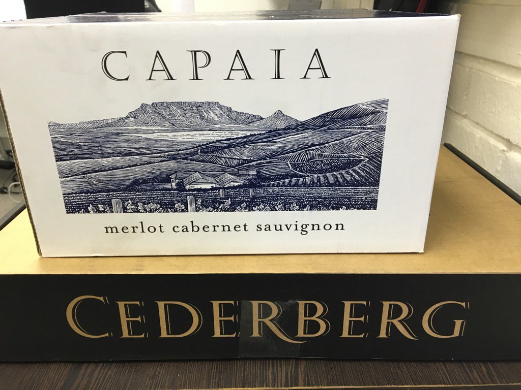 Elzetc's tweet photo. Fantastic service from @getwine to deliver my order before the weekend!! Great job! #Capaia #Cederbeg #redwine https://t.co/Jr98Q1AAvJ