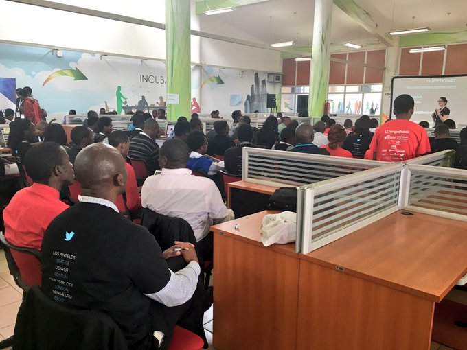 Kicking off #SmartCityNairobi w/ @AngelHack! Let's use Twitter's API to help solve problems in the city<a href="/tag/smartcitynairobi"class="tags">#SmartCityNairobi</a><a class="tags" target="_blank" title="On Twitter" href="/?out=eyJ0eXAiOiJKV1QiLCJhbGciOiJIUzUxMiJ9.eyJpYXQiOjE3MTkwNjcyOTAsImlzcyI6InR3cG9ybnN0YXJzLmNvbSIsIm5iZiI6MTcxOTA2NzI5MCwiZXhwIjoxNzUwNjAzMjkwLCJyZWRpcmVjdF91cmwiOiJodHRwczovL3R3aXR0ZXIuY29tL0FuZ2VsSGFjayJ9._Lo4OCp9or2-TuMy6nxAGgGsH4COMu_jD3LHOtZsbUalXxqMOMQIPmSwWKU5aMQHj9ftRsS9UxKyxwovQvgAWA">@AngelHack</a><a href="/tag/helloworld"class="tags"><span>#helloworld</span></a>