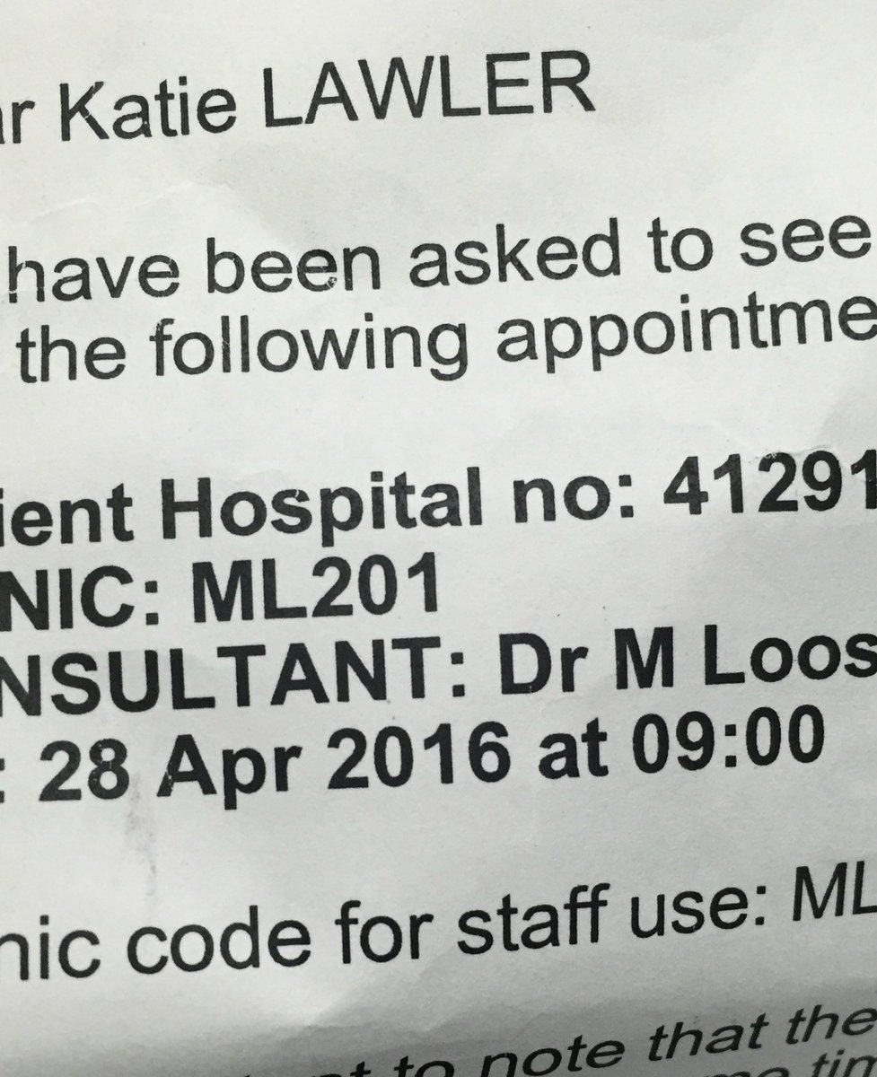 katelawler's tweet image. Got up at 7am. In London's West End by 9am. Just embarrassed myself upon arrival at the hospital. Go life! #wrongday