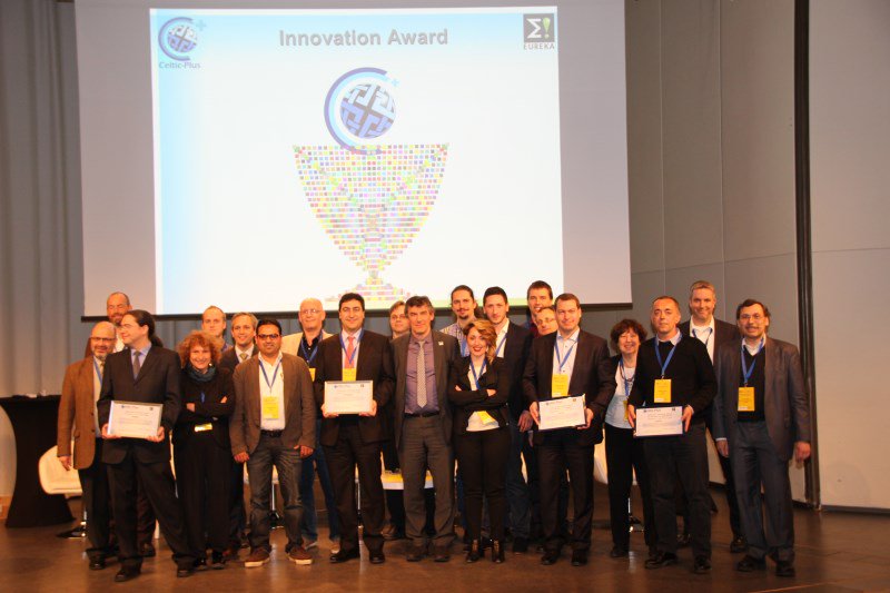 CelticNext's tweet photo. #CelticEvent #Stockholm: Congratulations to #CelticPlus Award Winners #SASER, #QuEEN, #TILAS, #HIPERMED, #IPNQSIS https://t.co/aayJFidLp7