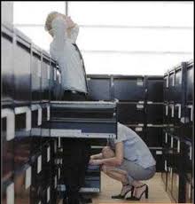 DoctorFile's tweet photo. Friday Funnies - Dispose of all 4 drawer filing cabinets and replace with Mobile Shelving! #Spacesaving #ooermissis https://t.co/BCVfteAkce
