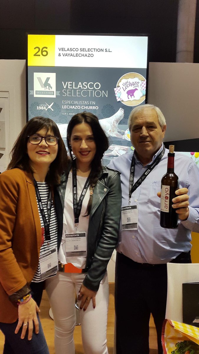 vayalechazo's tweet photo. #Alimentaria2016 #VelascoSelection&#Vayalechazo seguimos aprendiendo,enseñamos al mundo lo mejor de nuestra tierra https://t.co/KolFwLf95E